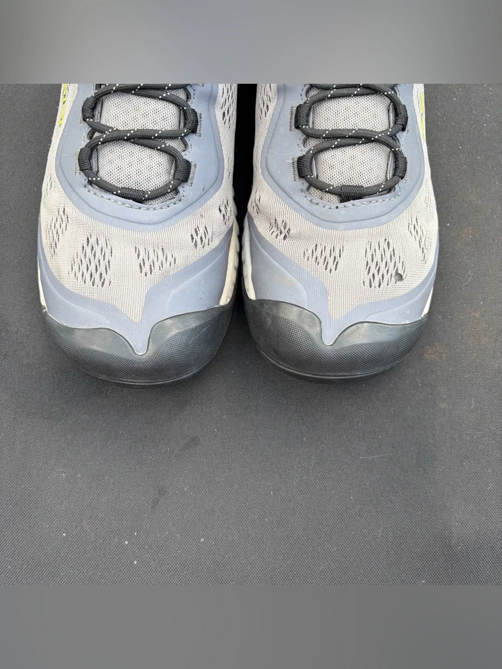 KEEN Men's NXIS Speed Low Vented Hiking Shoes Steel Grey Primrose - Size 12
